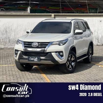 TOYOTA HILUX SW4 2.8 SRX DIAMOND 4X4 7 LUGARES 16V TURBO INTERCOOLER DIESEL 4P AUTOMÁTICO